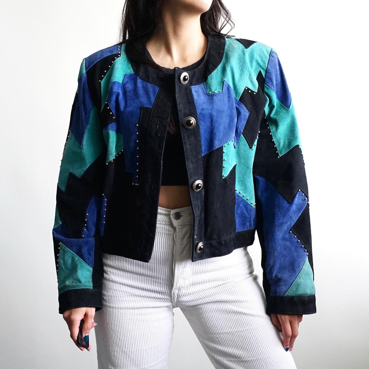 Vintage 80s Dino'z leather jacket size M
