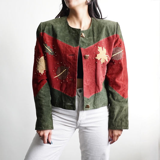 Vintage 80s Dino'z leather jacket size M-L