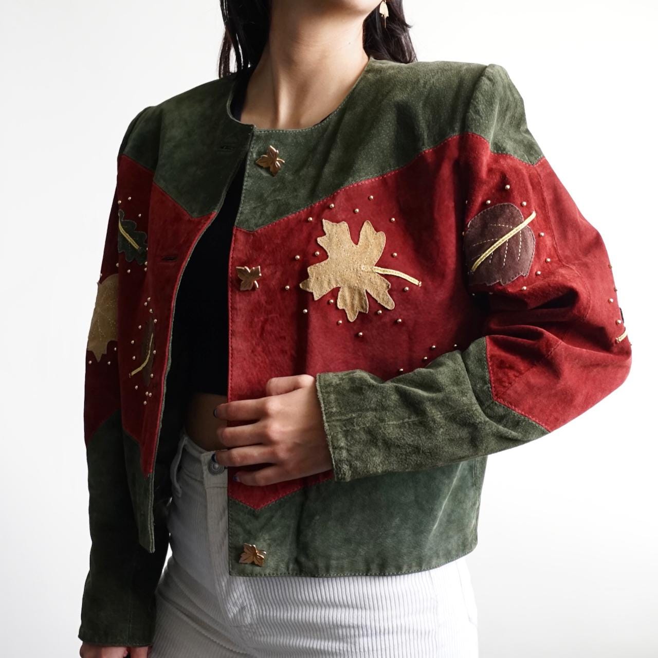 Vintage 80s Dino'z leather jacket size M-L