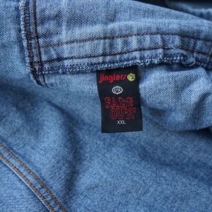 Vintage 90s Denim jacket Size XXL unisex