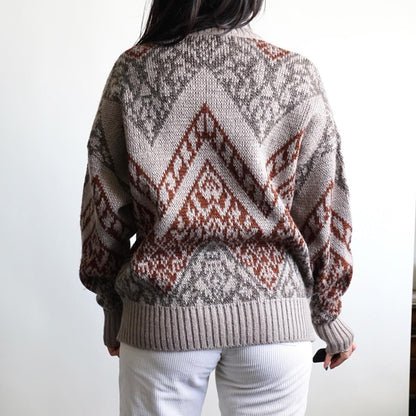 Vintage 80s knit Sweater size L