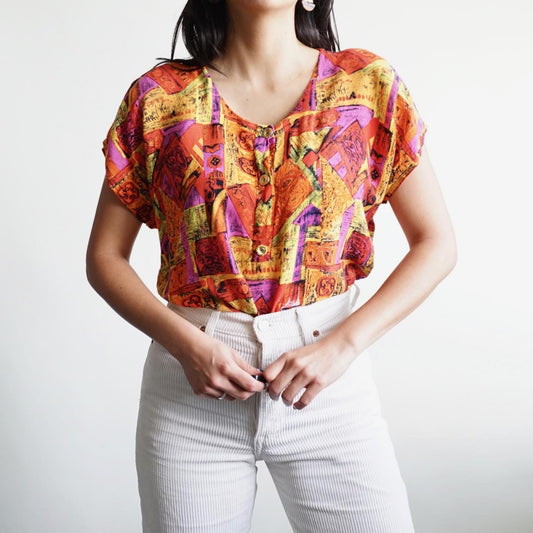 Vintage 90s Blouse size M
