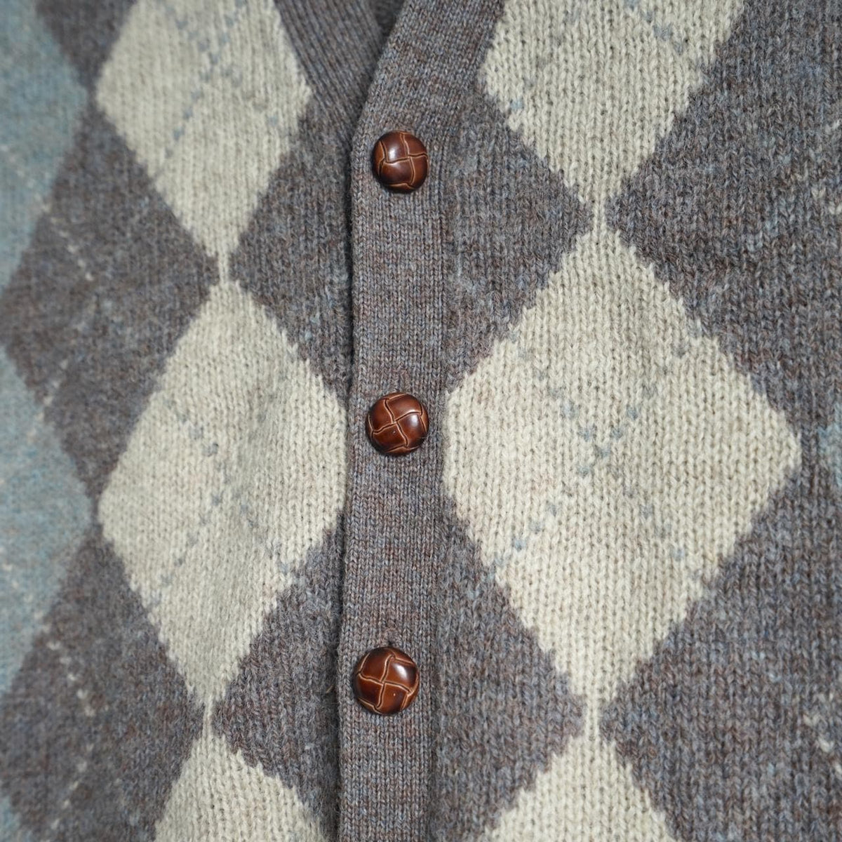 Vintage 80s Vest size L-XL pure wool