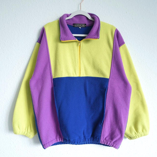 Vintage 80s Fleece Pullover size L