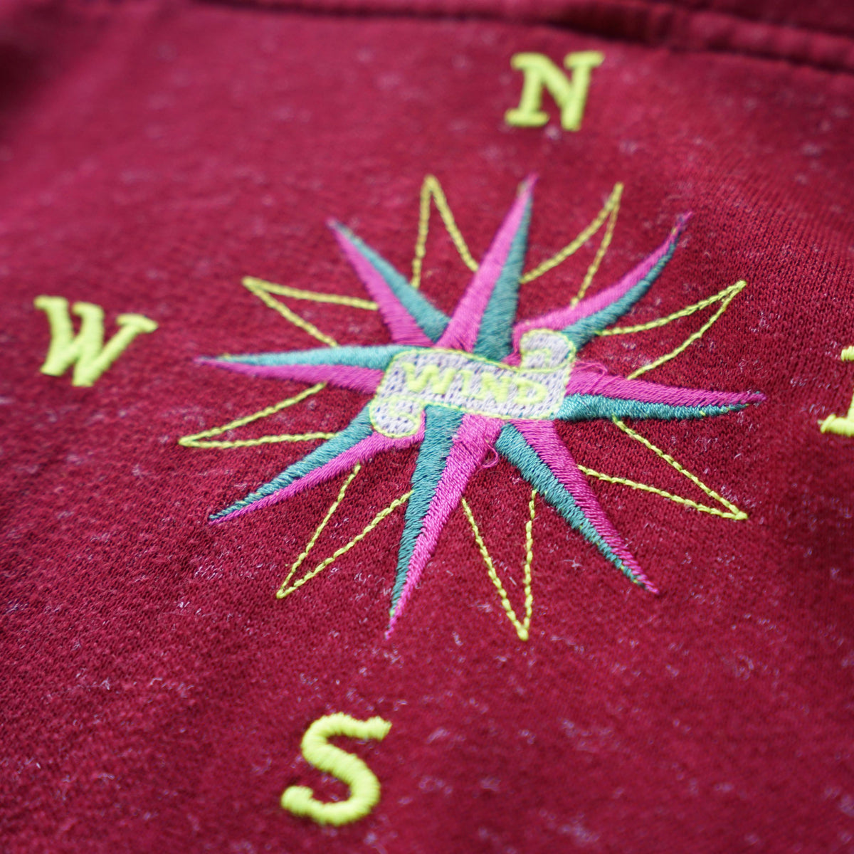 Vintage 90s Sweatshirt size L red cotton