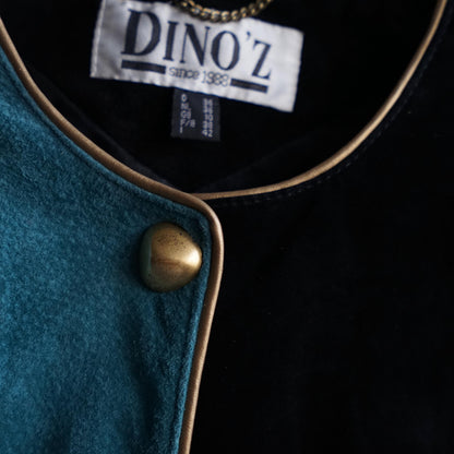 Vintage 80s leather jacket size S Dino'z