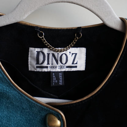 Vintage 80s leather jacket size S Dino'z