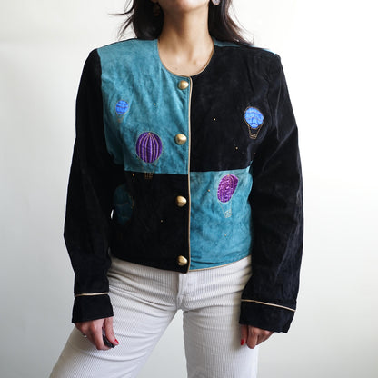 Vintage 80s leather jacket size S Dino'z