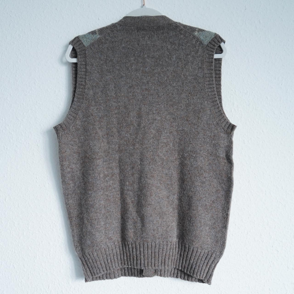 Vintage 80s Vest size L-XL pure wool