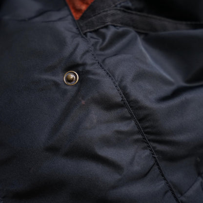 Vintage Leather Bomber Jacket Size L