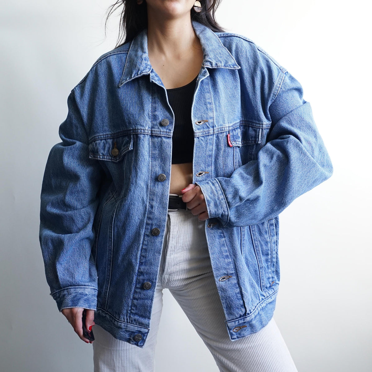 Vintage 90s Denim jacket Size L-XL