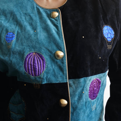 Vintage 80s leather jacket size S Dino'z