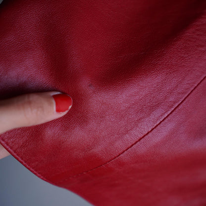 Vintage 90s leather jacket size XS-S