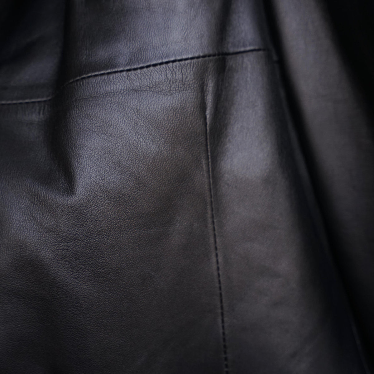 Vintage Leather Coat Size L-XL