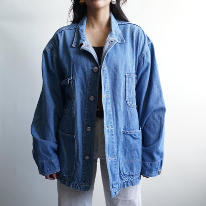 Vintage 90s Denim jacket Size M Rifle