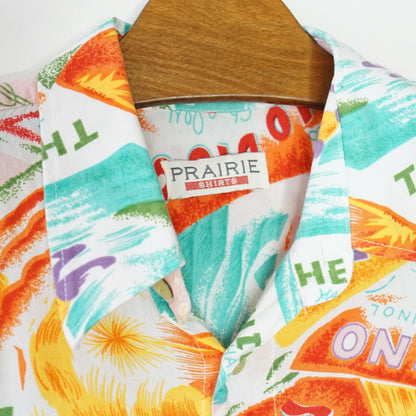 Vintage colorful hawaii Shirt size L