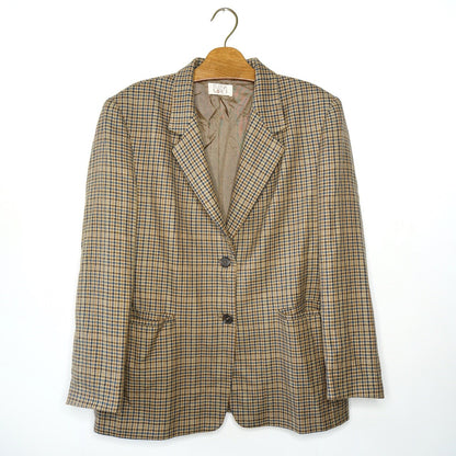 Vintage wool Blazer Size L-XL Elena Miro wool jacket vintage wool jacket 90s blazer