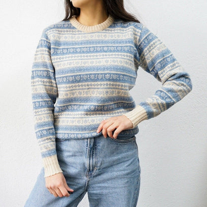 Vintage shetland wool pullover size XS