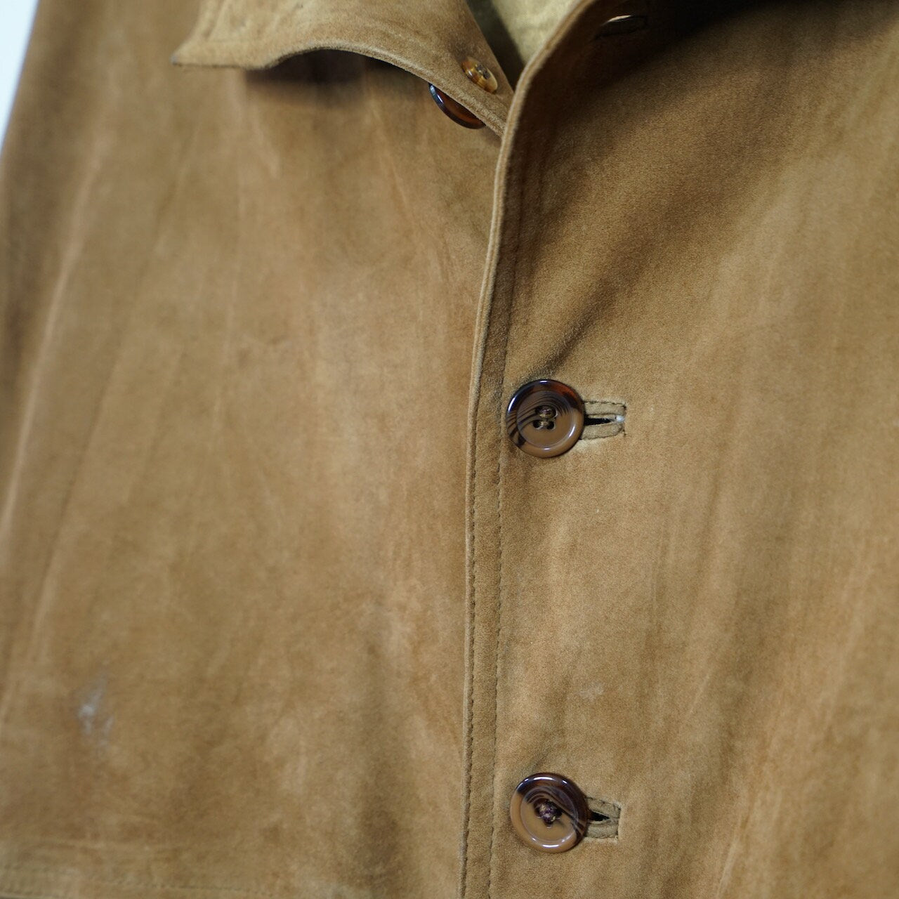 Vintage yellow Suede bomber Jacket Men Size M suede jacket unisex bomber jacket leather bomber jacket button up jacket
