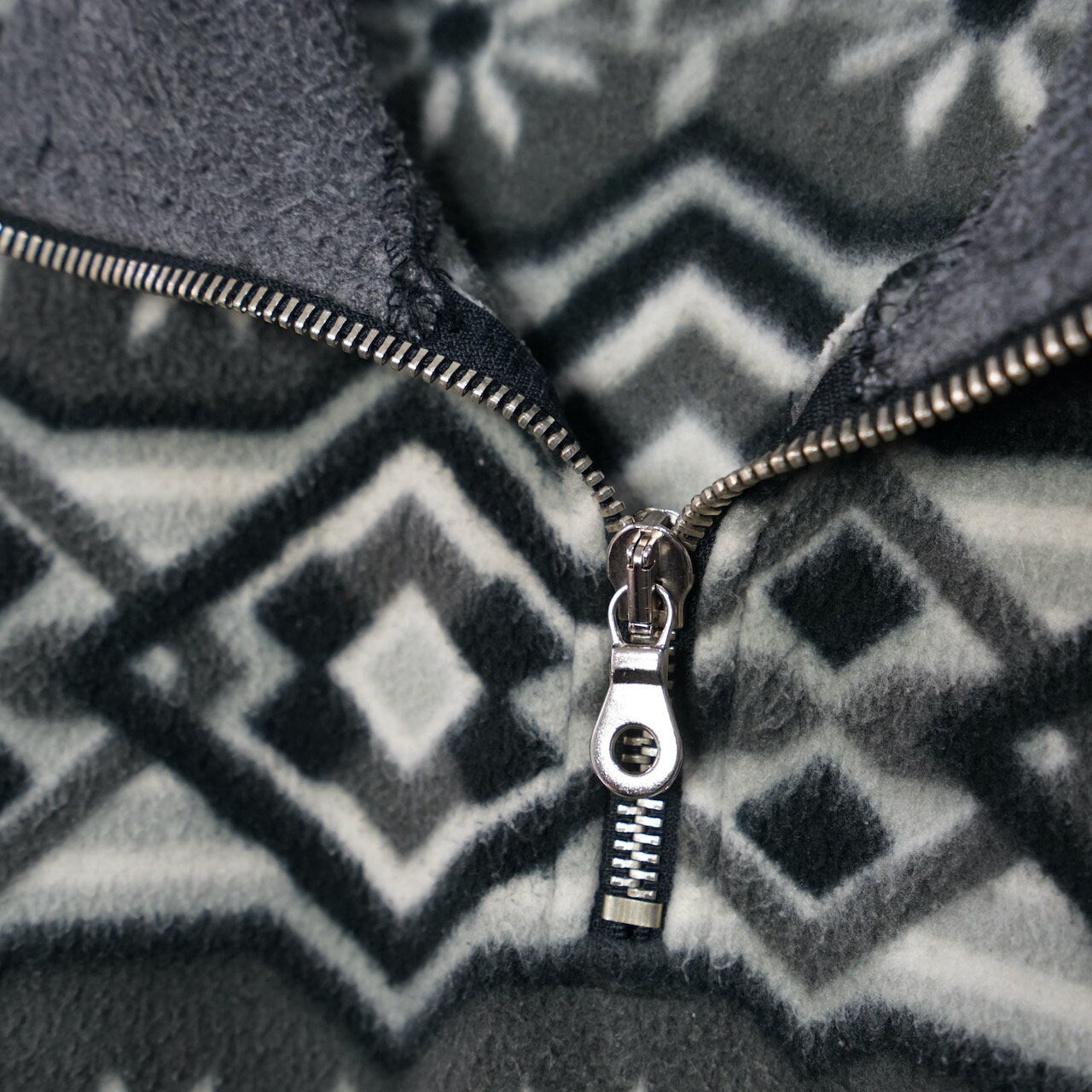 Vintage grey Fleece Sweater men size L