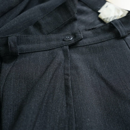 Vintage Max & Co Pants Size S-M black elegant wool trousers tailored pants