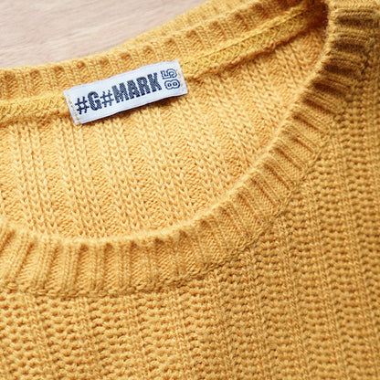 Vintage yellow Pullover Size XXL wool mix