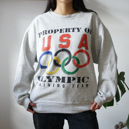 Vintage USA Olympic Sweatshirt men size M