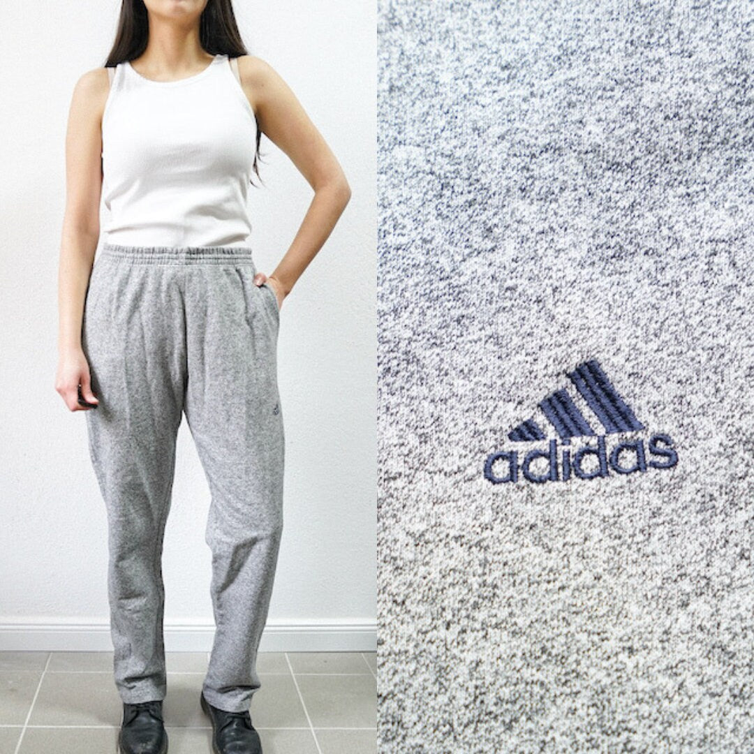 Vintage Adidas Sweatpants Size M light grey jogging pants adidas sport pants unisex