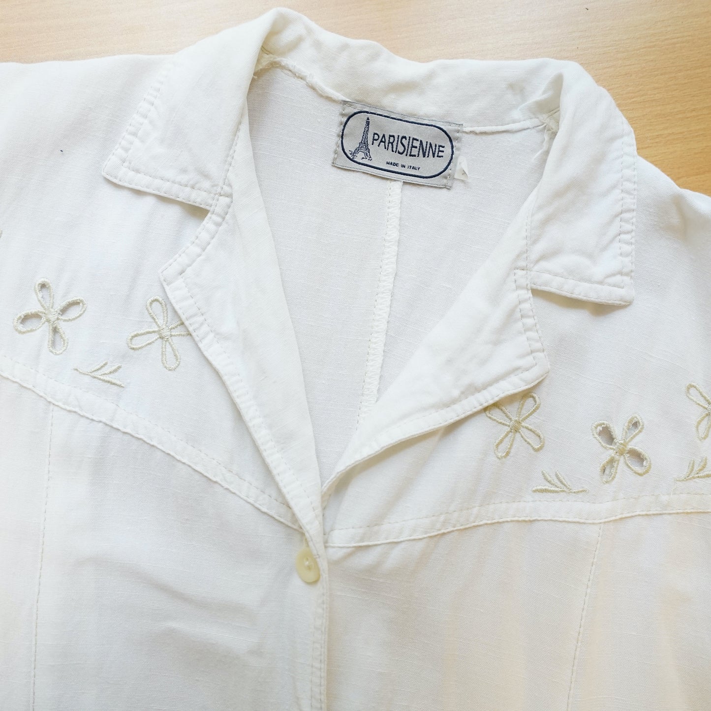 Vintage white Dress size L-XL