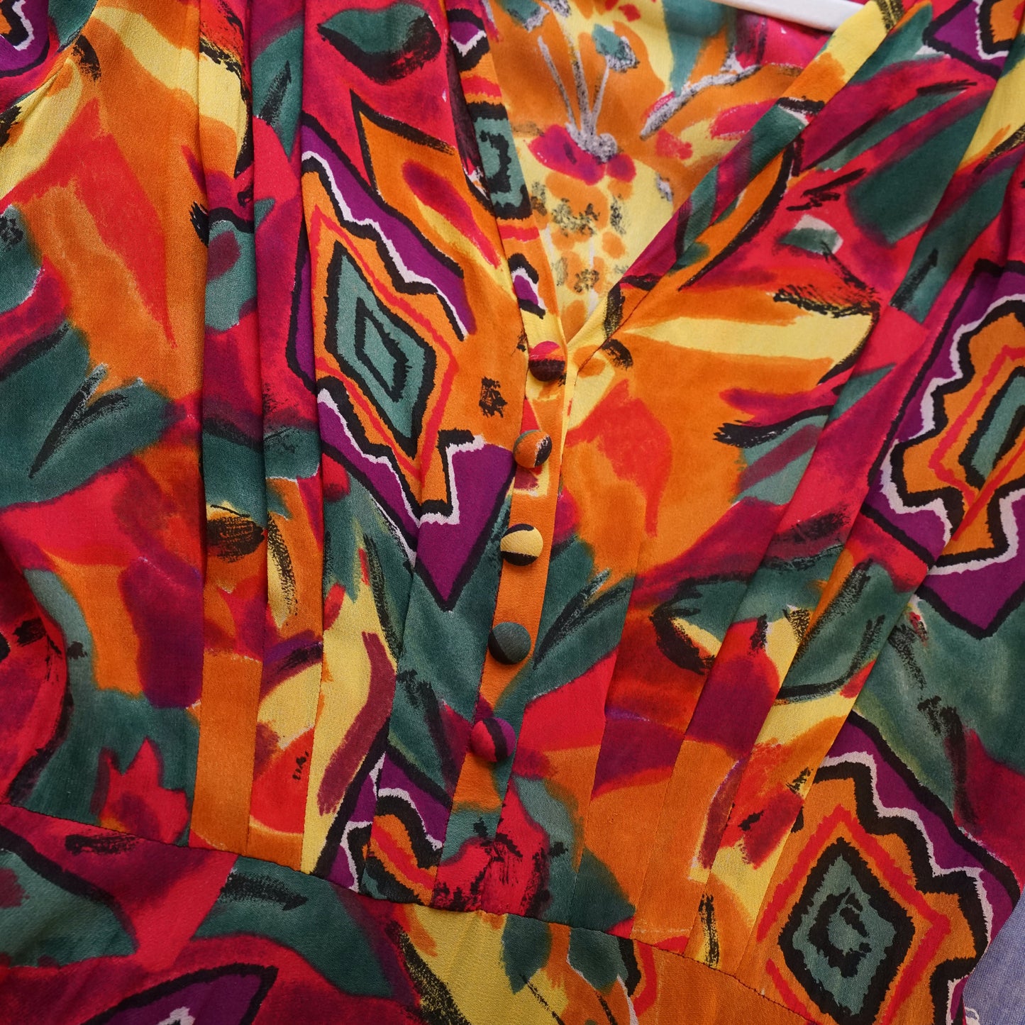 Vintage colorful Dress size M