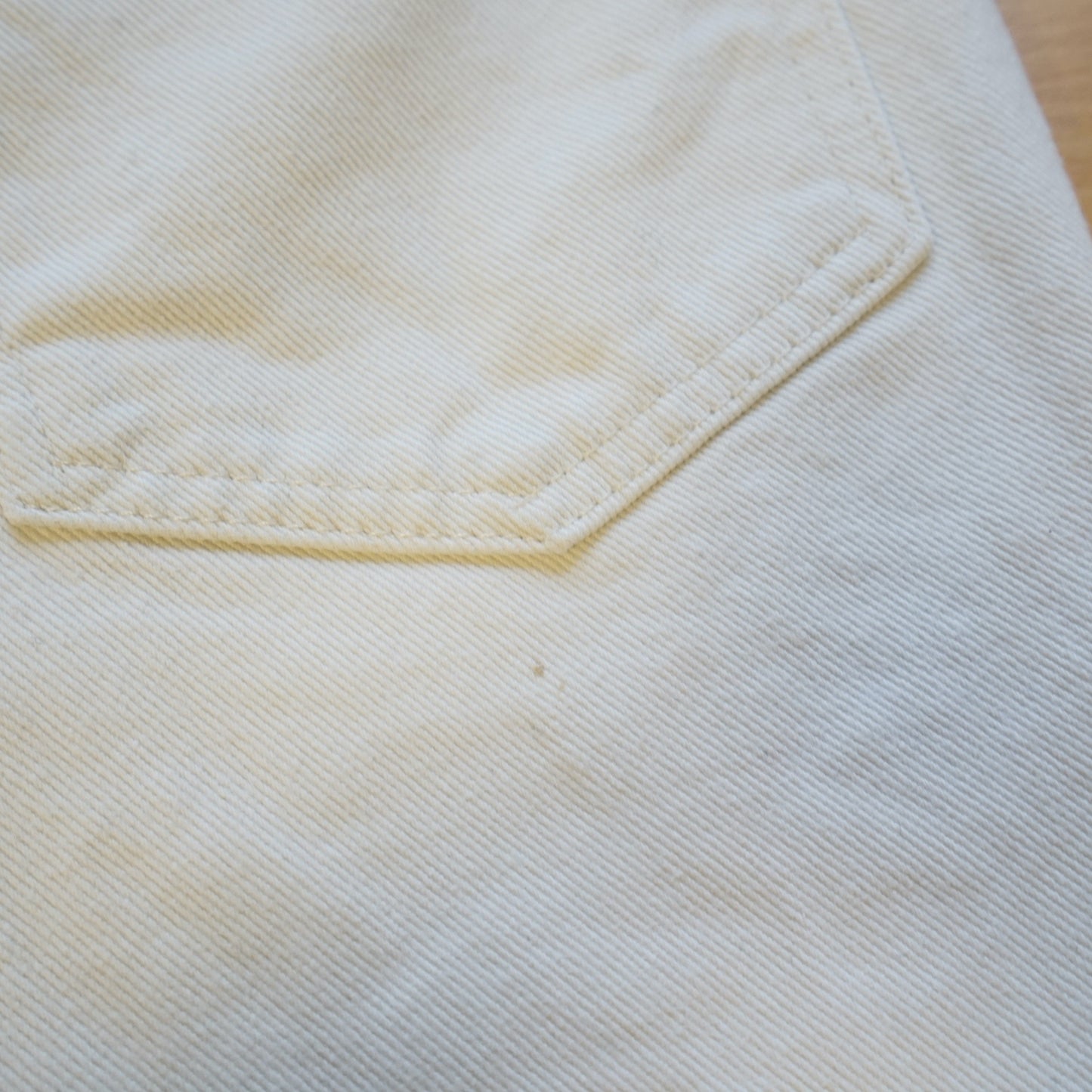 Vintage white denim Shorts Size XS-S
