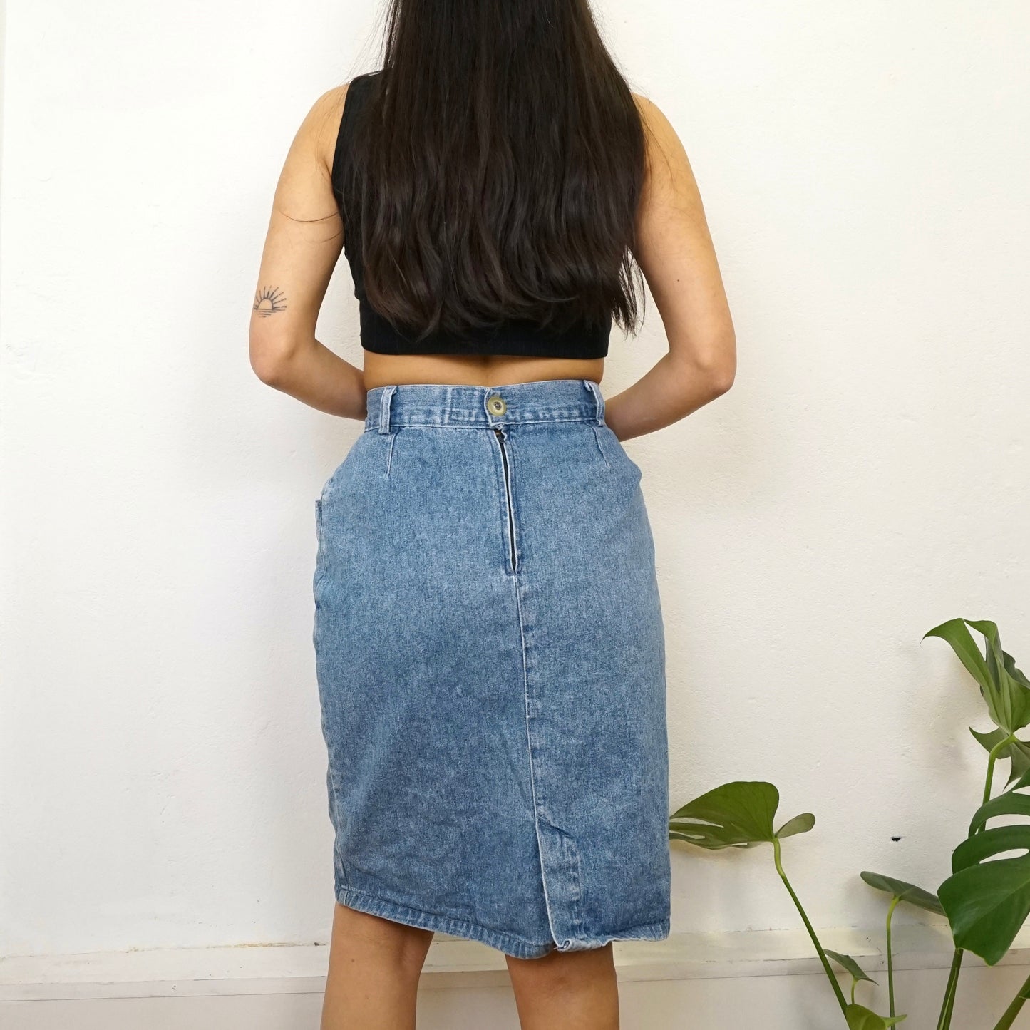Vintage Denim Skirt Size XS-S