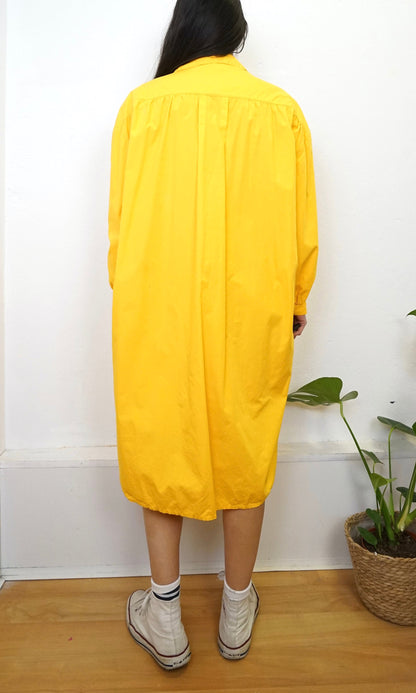 Vintage yellow Dress size M
