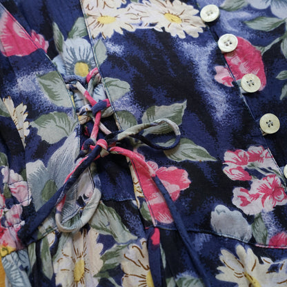 Vintage floral maxi Dress size S-M