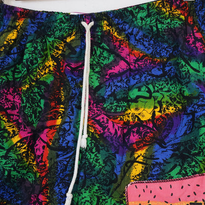 Vintage crazy pattern Men Shorts Size M