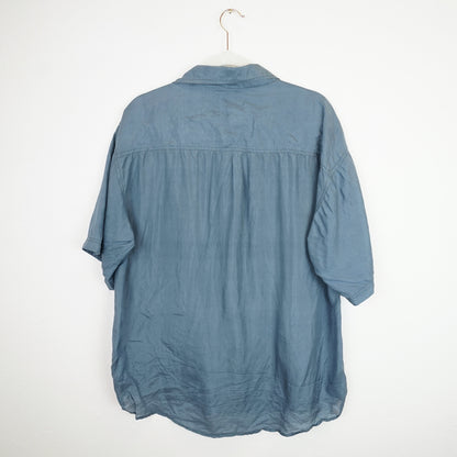 Vintage Valentino silk Shirt size XL