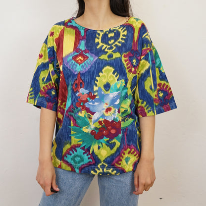 Vintage colorful T-Shirt Size M-L