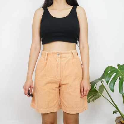 Vintage Cord Shorts Size S high waisted