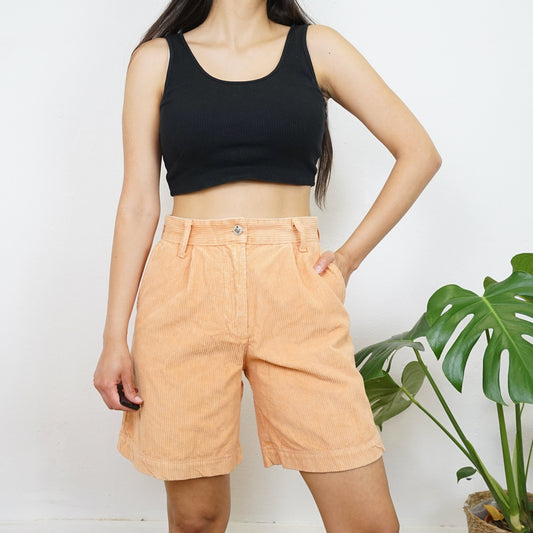 Vintage Cord Shorts Size S high waisted