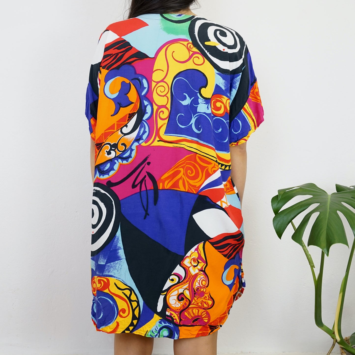 Vintage colorful Blouse size XL-XXL