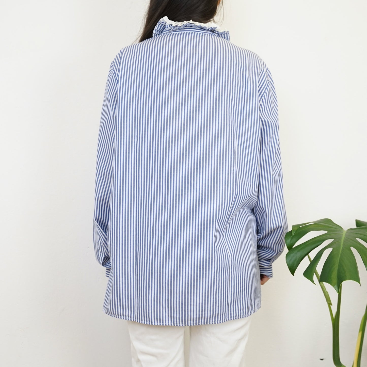 Vintage striped cotton Shirt size L