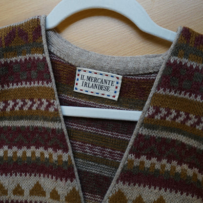 Vintage knit Vest Size L-XL