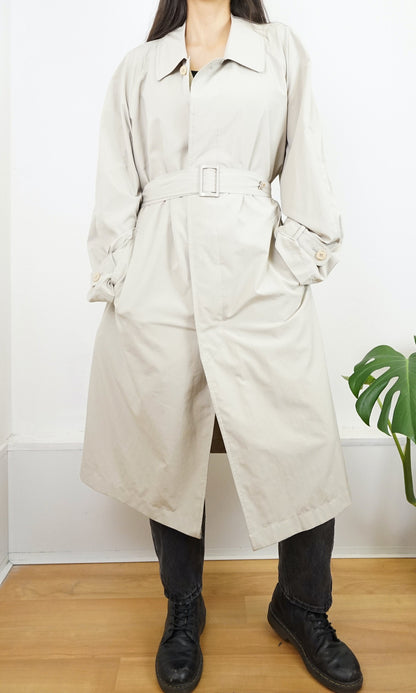 Vintage beige Trench Coat Size L