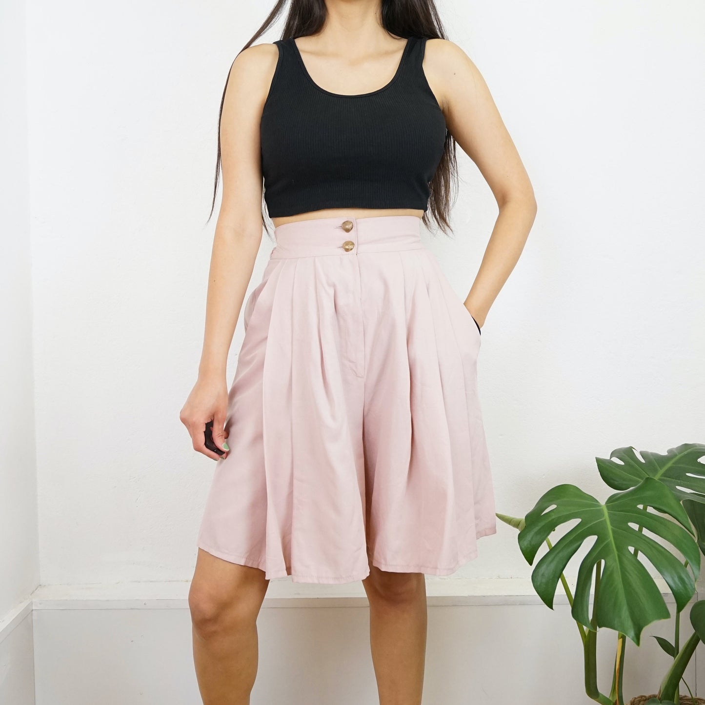 Vintage pink Bermuda Shorts Size XS-S