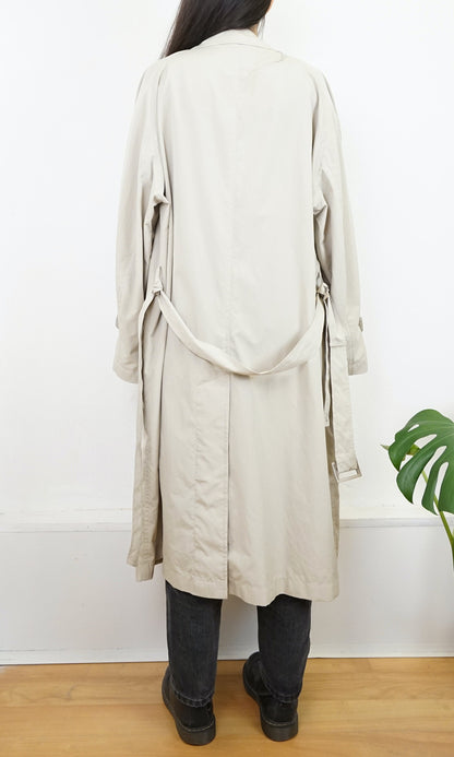 Vintage beige Trench Coat Size L