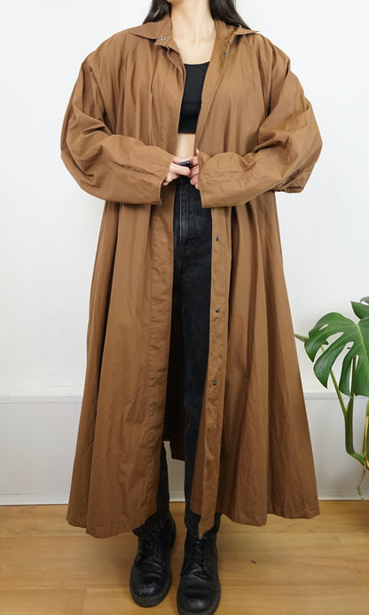 Vintage brown Trench Coat Size M-L