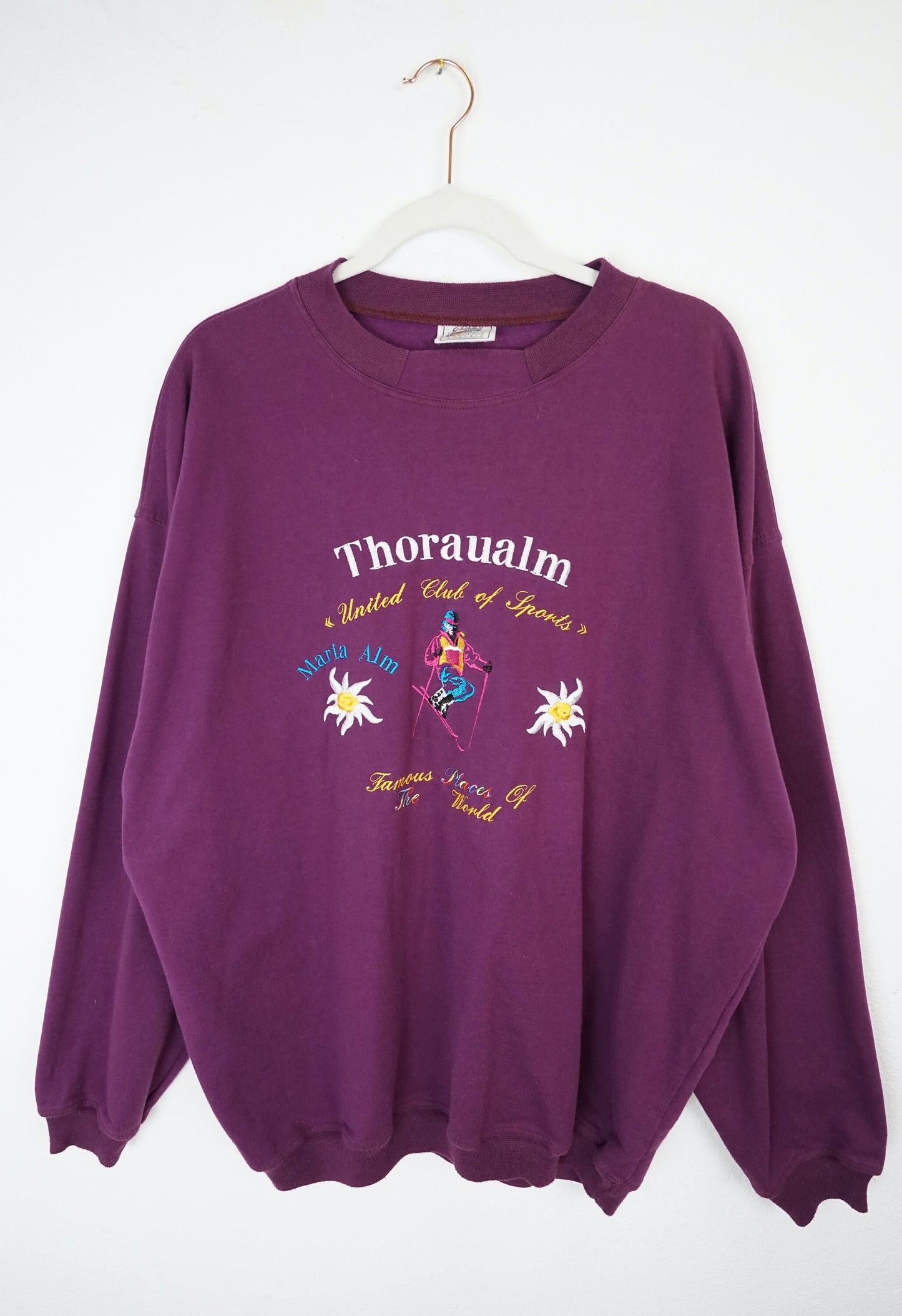 Vintage purple Sweatshirt men size L