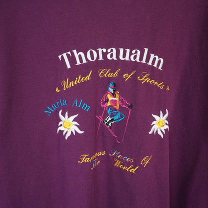 Vintage purple Sweatshirt men size L