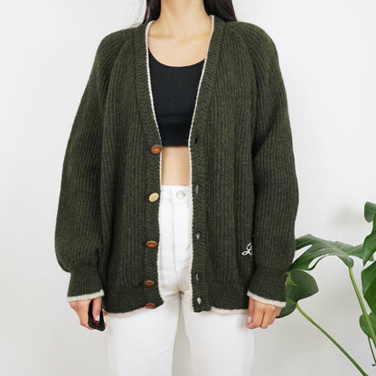 Vintage Levi's cardigan size M pure wool