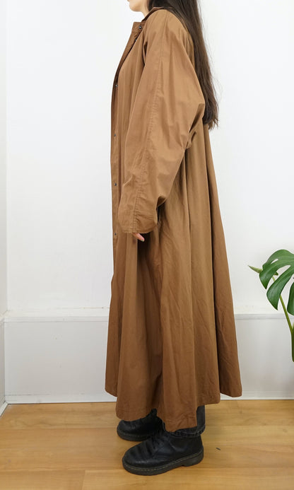 Vintage brown Trench Coat Size M-L